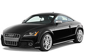 AUT 44 IZ0120 01
2010 Audi TTS Coupe Black 3/4 Front View Studio