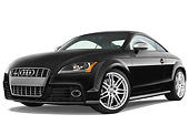 AUT 44 IZ0122 01
2010 Audi TTS Coupe Black 3/4 Front View Studio