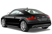 AUT 44 IZ0123 01
2010 Audi TTS Coupe Black 3/4 Rear View Studio