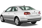 AUT 44 IZ0147 01
2010 Volkswagen Jetta TDI Silver 3/4 Rear View Studio
