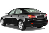 AUT 44 IZ0163 01
2010 Lexus IS 350 Black 3/4 Rear View Studio