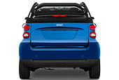 AUT 44 IZ0172 01
2009 Smart Fortwo Cabriolet Blue And Silver Rear View Studio
