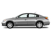 AUT 44 IZ0182 01
2009 Nissan Altima Hybrid Gray Profile View Studio