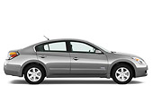 AUT 44 IZ0183 01
2009 Nissan Altima Hybrid Gray Profile View Studio