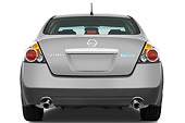 AUT 44 IZ0188 01
2009 Nissan Altima Hybrid Gray Rear View Studio