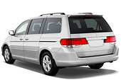 AUT 44 IZ0203 01
2010 Honda Odyssey Touring Silver 3/4 Rear View Studio