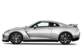 AUT 44 IZ0244 01
2010 Nissan GTR Profile View Studio