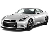 AUT 44 IZ0248 01
2010 Nissan GTR 3/4 Front View Studio