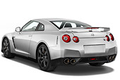 AUT 44 IZ0249 01
2010 Nissan GTR 3/4 Rear View Studio