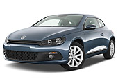 AUT 44 IZ0288 01
2013 VW Scirocco Blue 3/4 Front View Studio