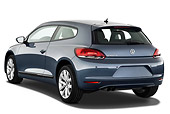AUT 44 IZ0289 01
2013 VW Scirocco Blue 3/4 Rear View Studio