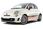 AUT 44 IZ0303 01
2013 Fiat 500 Abarth White 3/4 Front View Studio