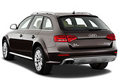 AUT 44 IZ0320 01
2009 Audi A4 Allroad Quattro 2.0 TDI Dark Brown 3/4 Front View On White Seamless