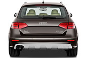 AUT 44 IZ0322 01
2009 Audi A4 Allroad Quattro 2.0 TDI Dark Brown Rear View On White Seamless