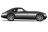 AUT 44 IZ0332 01
2010 Wiesmann MF4 GT Coupe Silver Profile View On White Seamless