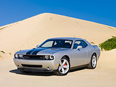 AUT 44 RK0068 01
2009 Dodge Challenger SRT8 Silver 3/4 Front View By Sand Dune