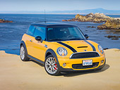 AUT 44 RK0070 01
2009 Mini Cooper Yellow And Black 3/4 Front View By Ocean