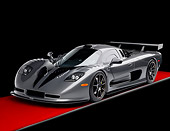 AUT 44 RK0071 01
2009 IAD/Mosler MT900 GTR Gray 3/4 Front View Studio