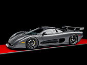 AUT 44 RK0074 01
2009 IAD/Mosler MT900 GTR Gray 3/4 Front View Studio