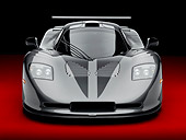 AUT 44 RK0077 01
2009 IAD/Mosler MT900 GTR Gray Front View Studio