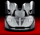 AUT 44 RK0078 01
2009 IAD/Mosler MT900 GTR Gray Front View Doors Open Studio