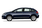 AUT 44 RK0116 01
2010 Citroen C4 Executive 5-Door Hatchback Blue Profile On White Seamless