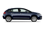AUT 44 RK0117 01
2010 Citroen C4 Executive 5-Door Hatchback Blue Profile On White Seamless