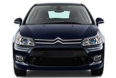 AUT 44 RK0122 01
2010 Citroen C4 Executive 5-Door Hatchback Blue Head On View On White Seamless