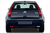 AUT 44 RK0123 01
2010 Citroen C4 Executive 5-Door Hatchback Blue Rear View On White Seamless