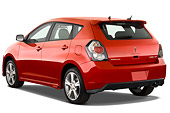 AUT 44 IZ0009 01
2010 Pontiac Vibe GT Red 3/4 Rear View Studio