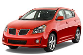 AUT 44 IZ0010 01
2010 Pontiac Vibe GT Red 3/4 Front View Studio