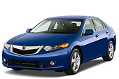 AUT 44 IZ0015 01
2010 Acura TSX Blue 3/4 Front View Studio