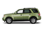 AUT 44 IZ0020 01
2010 Ford Escape Hybrid Green Profile View Studio