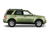 AUT 44 IZ0021 01
2010 Ford Escape Hybrid Green Profile View Studio