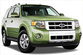AUT 44 IZ0025 01
2010 Ford Escape Hybrid Green 3/4 Front View Studio
