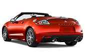 AUT 44 IZ0037 01
2009 Mitsubishi Eclipse GT Spyder Red 3/4 Rear View Studio