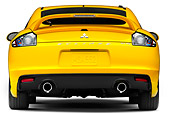 AUT 44 IZ0044 01
2009 Mitsubishi Eclipse GT Coupe Yellow Rear View Studio