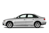 AUT 44 IZ0053 01
2011 Audi A4 Sedan Silver Profile View Studio