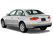 AUT 44 IZ0057 01
2011 Audi A4 Sedan Silver 3/4 Rear View Studio