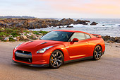 AUT 44 RK0014 01
2009 Nissan GT-R Red 3/4 Front View By Ocean