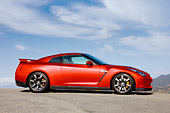 AUT 44 RK0015 01
2009 Nissan GT-R Red Profile View Blue Sky