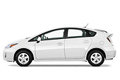 AUT 45 IZ0001 01
2011 Toyota Prius 2 White Profile View Studio