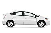 AUT 45 IZ0002 01
2011 Toyota Prius 2 White Profile View Studio