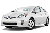 AUT 45 IZ0005 01
2011 Toyota Prius 2 White 3/4 Front View Studio