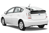 AUT 45 IZ0006 01
2011 Toyota Prius 2 White 3/4 Rear View Studio