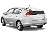 AUT 45 IZ0038 01
2011 Honda Insight Silver 3/4 Rear View Studio