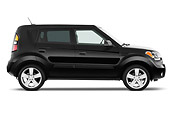 AUT 45 IZ0061 01
2011 Kia Soul Black Profile View Studio