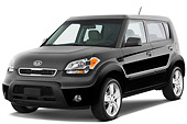 AUT 45 IZ0062 01
2011 Kia Soul Black 3/4 Front View Studio
