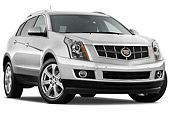 AUT 45 IZ0123 01
2011 Cadillac SRX Performance Silver 3/4 Front View Studio