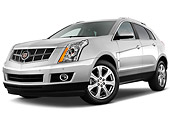 AUT 45 IZ0124 01
2011 Cadillac SRX Performance Silver 3/4 Front View Studio
